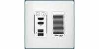 Aurora 2 input 4K60 4:4:4 uncompressed HDBaseT� 2.0 transmitter wall plate 330ft (white) - HT-TX1-WP2-W