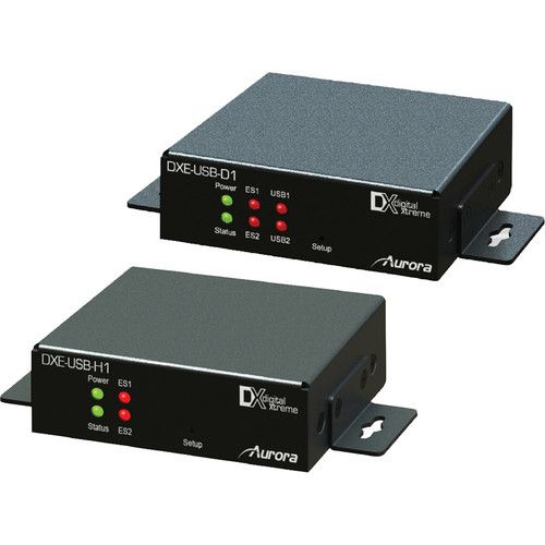Aurora 230' USB 2.0 480Mb CATx Extender Kit DXE HDBaseT Extender Kit - DXE-USB-S1