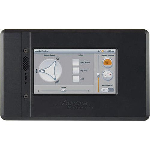 Aurora 4.7" In-Wall Color Touch Panel / Controller (Silver)  - NXT-470-S