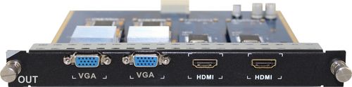 Aurora 4 Output Total (2 VGA / 2 HDMI]) Digital Xtreme Matrix Card Output Card - DXCO-4-2V2H-G2