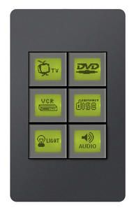 Aurora 6 Button Dynamic Control Interface (LCD) - WPAD-6L