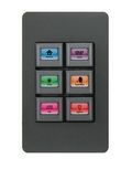 Aurora 6 Button Dynamic Control Interface (OLED) - WPAD-6C