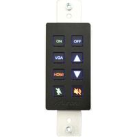 Aurora 8-Button Backlit Panel (Black)  - DXB-8-B