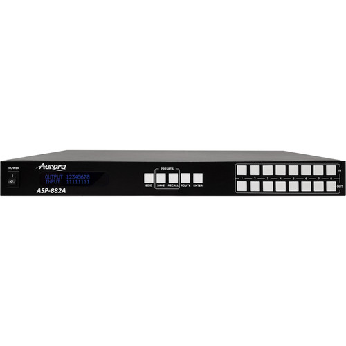 Aurora 8x8 HDMI� 2.0a Matrix  - ASP-882S