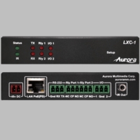Aurora Control port expansion box with serial, relay, I/O, IR, and Ethernet control ports - LXC-1-G2