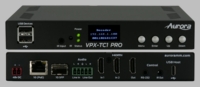 Aurora Next-gen 4K60 4:4:4 1Gbps AV-over-IP transceiver box utilizing Aurora�s Mimix� CODEC technology (RJ-45 & SFP slot) - VPX-TC1-Pro