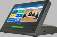 Aurora ReAX� SmartSpeak� 6� Desktop Touch Screen/Controller with Beamforming Dante Microphone (black) - RXT-6D-G3-S-B
