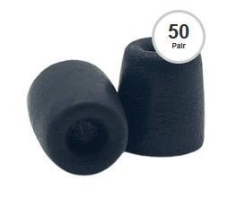 Bag of 100 Extra-Small Comply foam sleeves for Shure Earphones (50 pairs individually wrapped, 100 Series) - EACYF1-100XS