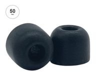 Bag of 100 Large Comply foam sleeves for Shure Earphones (50 pairs individually wrapped, 100 Series) - EACYF1-100L