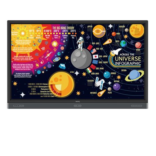 BenQ 75" 4K UHD 75" Education Interactive Flat Panel Display - RP7501K