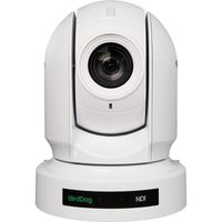 BirdDog 4K NDI PTZ Camera with Professional-Level Color Control, White - P400W