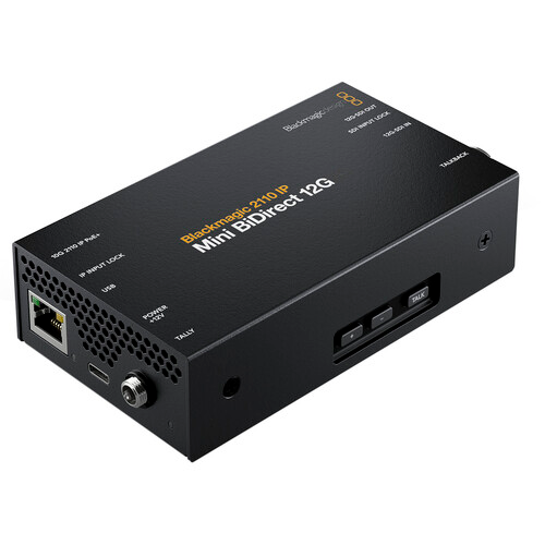 Blackmagic Design  2110 IP Mini BiDirect 12G SFP - BMD-CONVNVIPF/IP/12GSFP