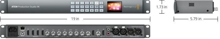 その他 Blackmagicdesign - ATEM Production Studio 4K ATEM Production Studio 4K | Momi Enterprise