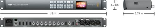 Blackmagic Design ATEM Production Studio 4K - BMD-SWATEMPSW04K