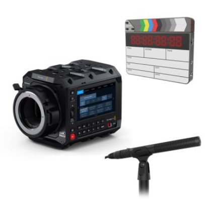 Blackmagic Design Including: 1 x Blackmagic PYXIS 6K EF 1 x DEITY TC-SL1 Smart Timecode Slate 1 x DEITY Microphone S-Mic 3S (Short XLR Shotgun) - BMD-PYXIS-EF-DEITY-MIC3S-TC-SL1-DB