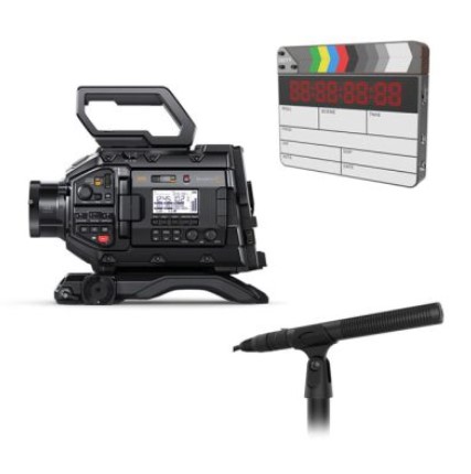 Blackmagic Design Including: 1 x Blackmagic URSA Broadcast G2 1 x DEITY TC-SL1 Smart Timecode Slate 1 x DEITY Microphone S-Mic 3S (Short XLR Shotgun) - BMD-BROADCAST-DEITY-MIC3S-TC-SL1-DB