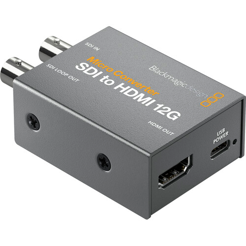 Blackmagic Design Micro Converter SDI to HDMI 12G - BMD-CONVCMIC/SH12G