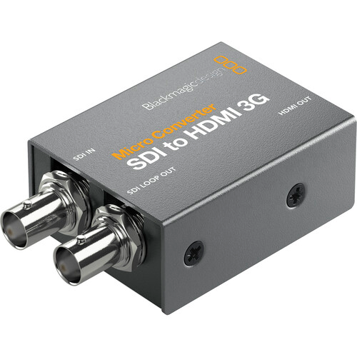 Blackmagic Design Micro Converter SDI to HDMI 3G PSU - BMD-CONVCMIC/SH03G/WPSU