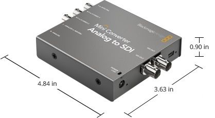 Blackmagic Design Mini Converter - Analog to SDI 2 - BMD-CONVMAAS2