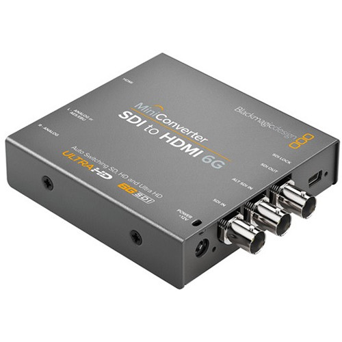 Blackmagic Design Mini Converter - SDI to HDMI 6G - BMD-CONVMBSH4K6G