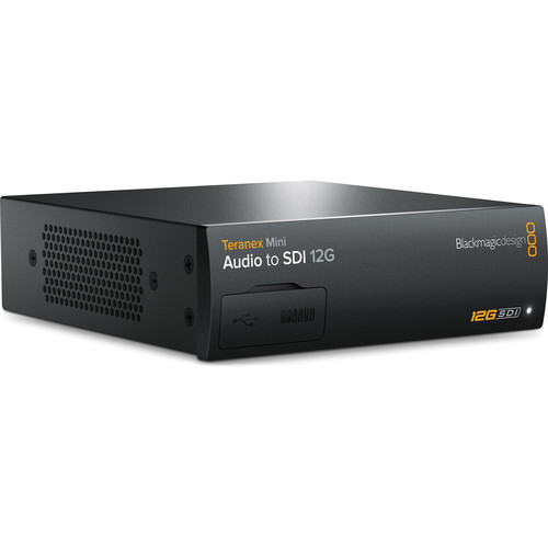 Blackmagic Design Teranex Mini - Audio to SDI 12G - BMD-CONVNTRM/CB/AUSDI