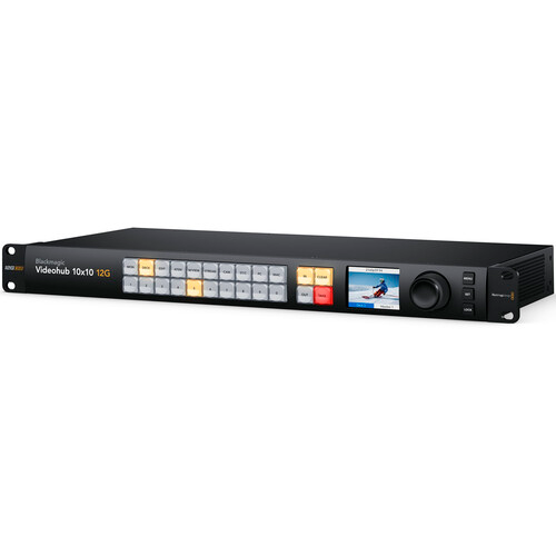 Blackmagic Design  Videohub 10x10 12G - BMD-VHUBSMAS12G010010