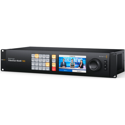 Blackmagic Design  Videohub 40x40 12G - BMD-VHUBSMAS12G040040