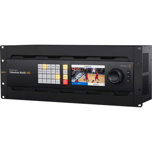 Blackmagic Design  Videohub 80x80 12G - BMD-VHUBSMAS12G080080