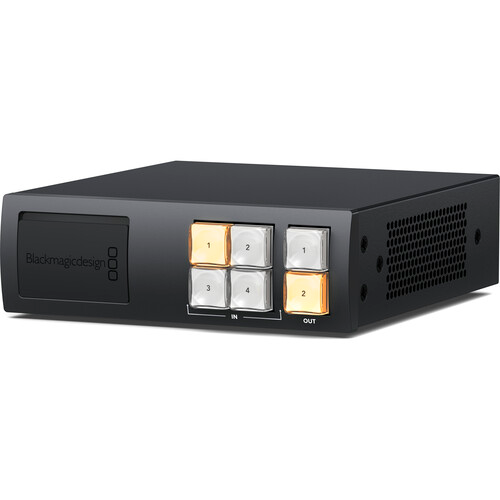Blackmagic Design  Videohub Mini 4x2 12G - BMD-VHUBSMTG12G0402