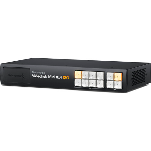 Blackmagic Design  Videohub Mini 8x4 12G - BMD-VHUBSMTK12G0804