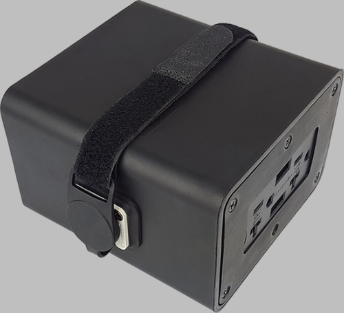 Blizzard Lighting Drop-PC USB Power Thru, 4x Edison Outlets + 4x USB Port Drop Box - 124235