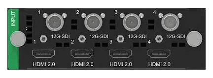 Blizzard Lighting NovaStar CX80 Pro 4x HDMI 2.0 + 4x 12G SDI Input Card - 124462