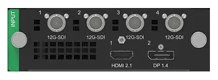 Blizzard Lighting NovaStar CX80 Pro HDMI2.1 + DP1.4 + 4x 12G SDI Input Card - 124463