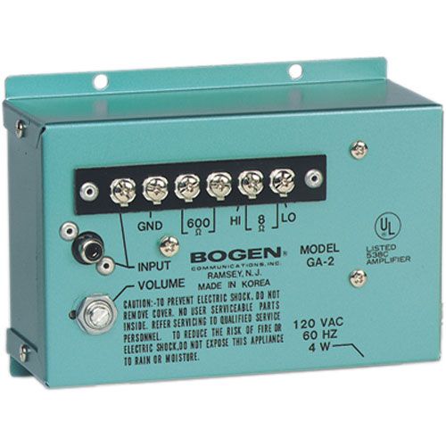 Bogen Communications 1.5W Utility Amplifier - GA2