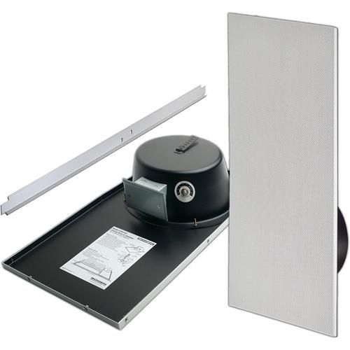 Bogen Communications Drop-in Ceiling Mounted Speaker with Back Can & Recessed Volume Control (Off White) - CSD1X2VR