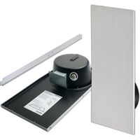 Bogen Communications Drop-in Ceiling Mounted Speaker with Back Can & Recessed Volume Control (Off White) - CSD1X2VR
