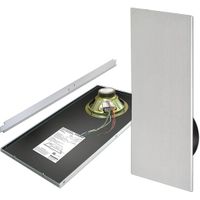 Bogen Communications Drop-in Ceiling Mounted Speaker with Recessed Volume Control (Bright White ) - CSD1X2NBVRU