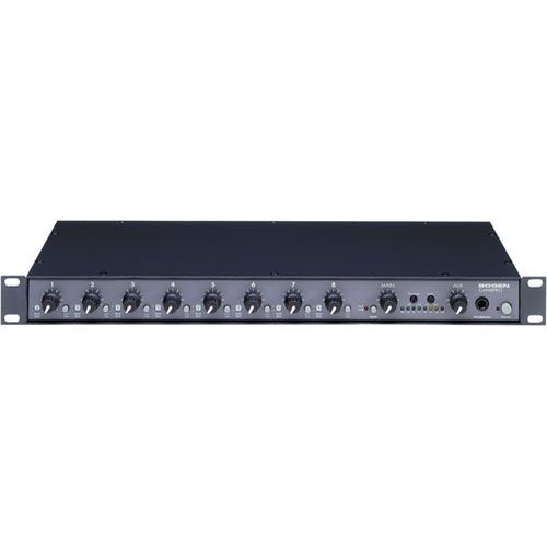 Bogen Communications Eight-Channel, Two-Bus Mixer and Preamplifier with Limiter - CAM8PRO