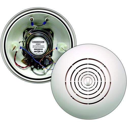 Bogen Communications Self-Amplified EZ Mount Ceiling Speaker - ASM1