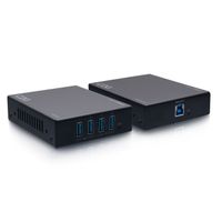 C2G Superbooster 4-Port USB over Cat6a Extender Kit - 54265