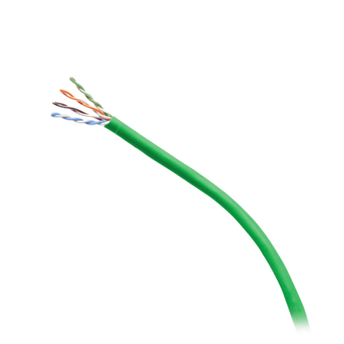 Cables To Go 1000ft (304.8m) TAA-Compliant Cat6 Bulk Unshielded (UTP) Ethernet Network Cable with Solid Conductors-Plenum CMP-Rated - Green - C2G56045