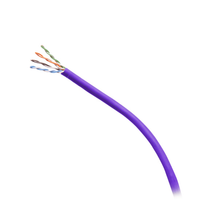 Cables To Go 1000ft (304.8m) TAA-Compliant Cat6 Bulk Unshielded (UTP) Ethernet Network Cable with Solid Conductors-Plenum CMP-Rated - Purple - C2G56046