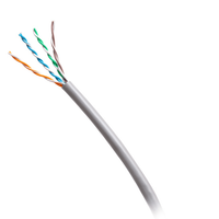 Cables To Go 1000ft (304.8m) TAA-Compliant Cat6 Bulk Unshielded (UTP) Ethernet Network Cable with Solid Conductors-Riser CMR-Rated - Gray - C2G56033
