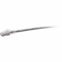 Cables To Go 100ft (30.5m) TAA-Compliant F-Series Cat6a Snagless Shielded (STP) Network Cable - Gray - C2G43811