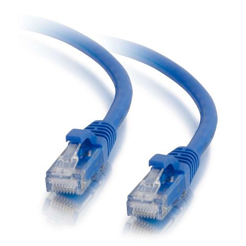 Cables To Go 100ft Cat5e Snagless Unshielded (UTP) Ethernet Network Patch Cable - Blue - 21471