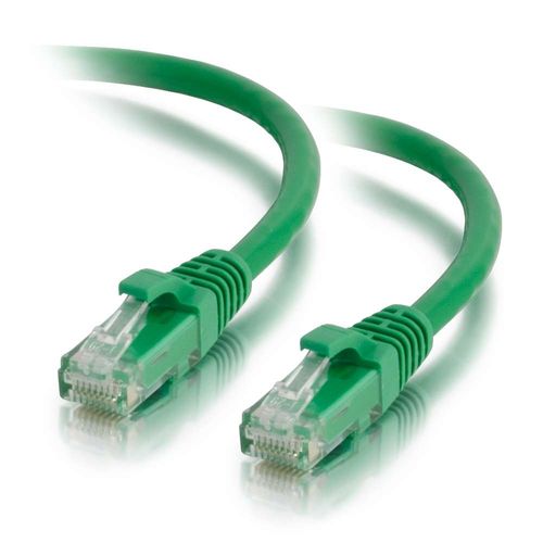 Cables To Go 100ft Cat5e Snagless Unshielded (UTP) Ethernet Network Patch Cable - Green - 19387