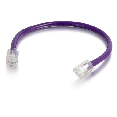 Cables To Go 100ft Cat6 Non-Booted Unshielded (UTP) Ethernet Network Patch Cable - Purple - 04230
