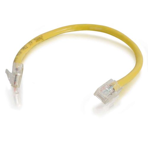 Cables To Go 100ft Cat6 Non-Booted Unshielded (UTP) Ethernet Network Patch Cable - Yellow - 04188