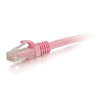 Cables To Go 100ft Cat6 Snagless Unshielded UTP Ethernet Network Patch Cable - Pink - CG04062