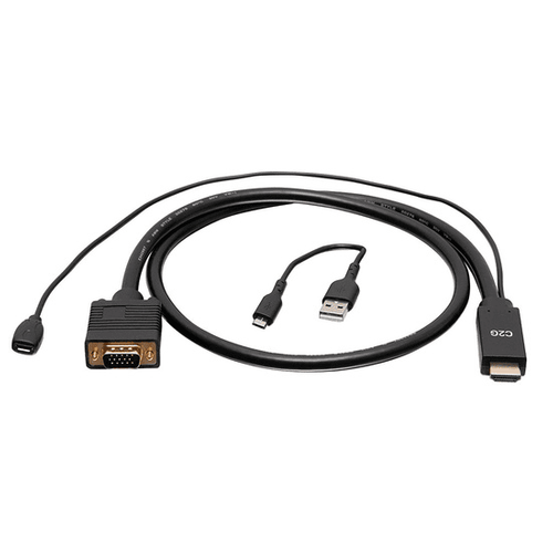 Cables To Go 10ft (3m) HDMI® to VGA Active Video Adapter Cable - 1080p - C2G41473